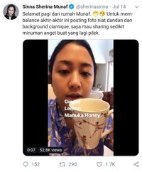 Sherina Bagikan Resep Minuman Sehat untuk Atasi Pilek dan Radang