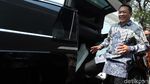 Mobil Listrik Tesla Antar Bamsoet ke Istana