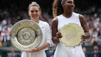 Sementara, Serena banyak melakukan kesalahan sampai 24 kali. Hannah Mckay/Reuters.