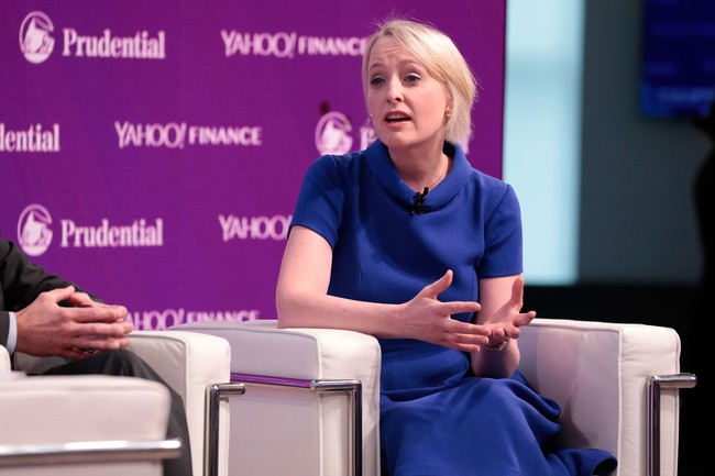 10. Julie Sweet, CEO, Accenture. Foto: Cindy Ord/Getty Images for Yahoo