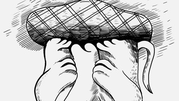 Pada gambar ini apakah kamu bisa melihat seekor anak anjing? (Foto: Brightside)