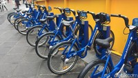 Keempat, adanya sepeda yang bisa disewa setiap saat.