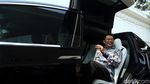 Mobil Listrik Tesla Antar Bamsoet ke Istana