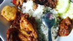 Pagi Ini Tambah Energi dengan Sarapan Nasi Langgi Berlauk Komplet