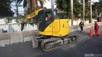 Trotoar di Bundaran HI Direvitalisasi