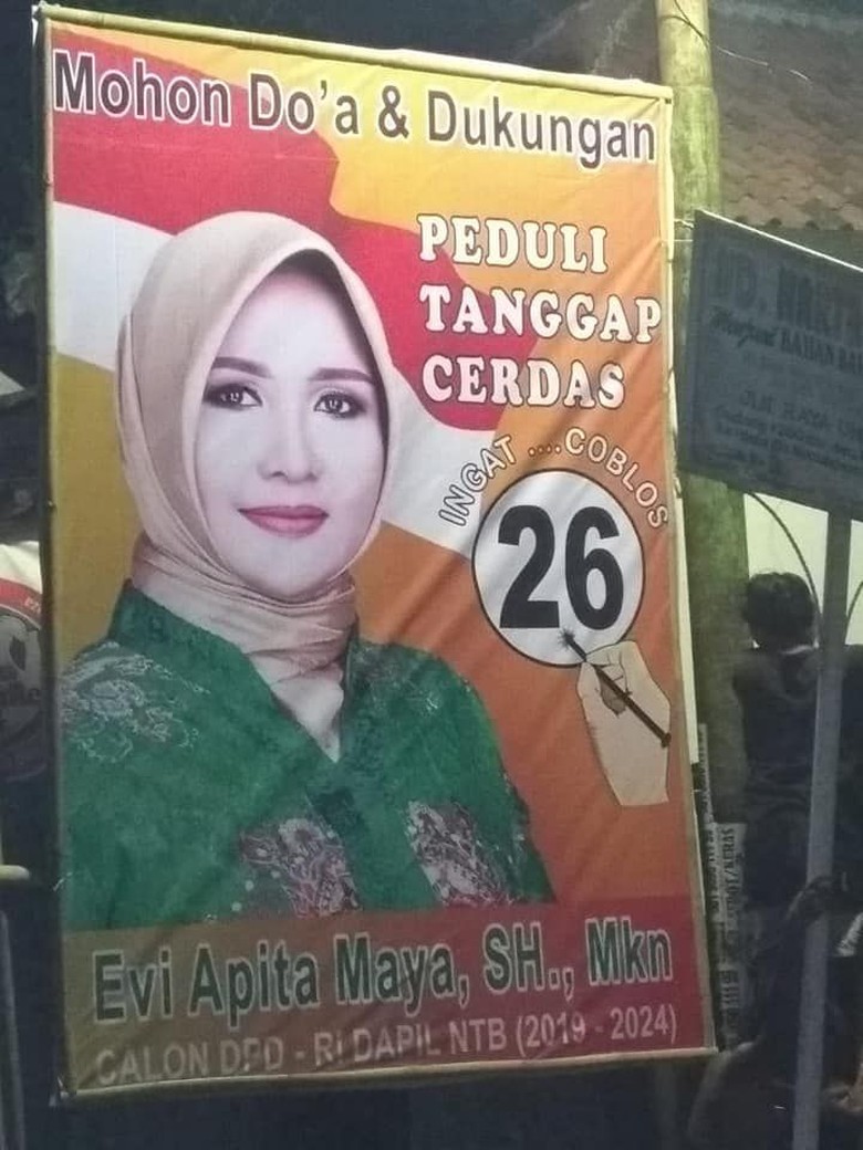 5 Fakta Evi Apita Maya yang Digugat ke MK karena Foto Kelewat Cantik 5 Fakta Evi Apita Maya yang Digugat ke MK karena Foto Kelewat Cantik