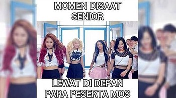 Para anak senior pun bergaya.  (Foto: internet)