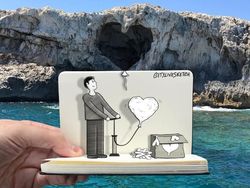 Keren! Ketika Gambar Sketsa Disatukan dengan Objek Nyata