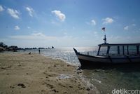 Kapal-kapal pengantar wisatawan (Shinta Angriyana/detikcom)