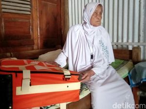 Gembiranya Mbah Minten, Semangat Berhaji di Usia 96 Tahun