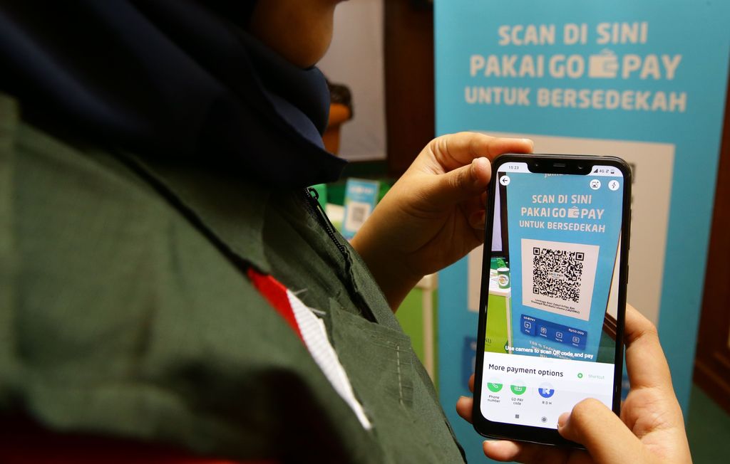 GOJEK, GO-PAY dan NU Care-LazisNU jalain kerja sama pembayaran zakat, infaq dan sedekah secara non-tunai.
