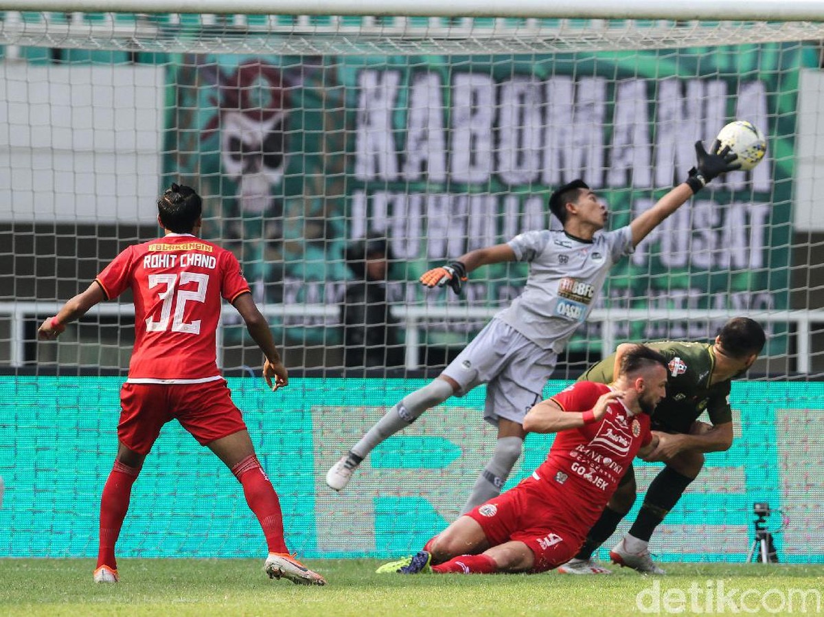 Persija Jakarta ditaklukkan Tira Persikabo, (Foto: Rifkianto Nugroho/detikcom)