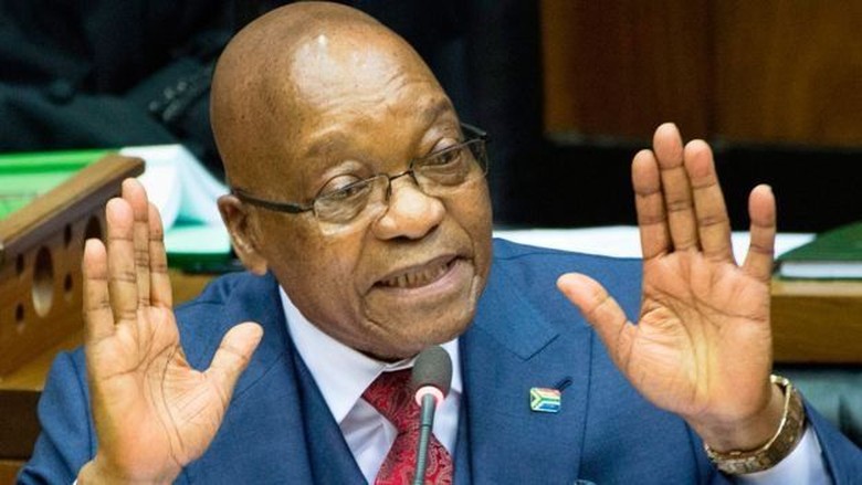 Mantan Presiden Jacob Zuma Bantah Kendalikan Jaringan Korupsi Afrika Selatan Mantan Presiden Jacob Zuma Bantah Kendalikan Jaringan Korupsi Afrika Selatan