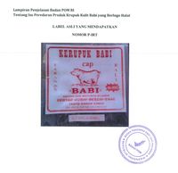 BPOM Telusuri Foto Viral 'Kerupuk Kulit Babi Halal', Ini Hasilnya