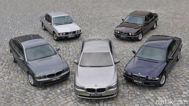 Mobil BMW High Security sejak tahun 1970-an