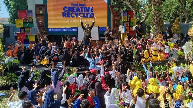 Kampanyekan Pengurangan Sampah Plastik, Festival Creative Recycle Digelar Kampanyekan Pengurangan Sampah Plastik, Festival Creative Recycle Digelar