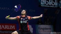 Di babak kedua, Gregoria sudah ditunggu musuh bebuyutannya, Ratchanok Intanon, yang juga dari Thailand.
