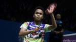 Anthony Ginting Kalahkan Wakil China Lewat Rubber Set