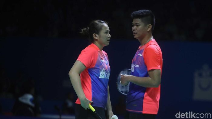 Praveen Jordan dan Melati Daeva Oktavianti kandas di babak pertama Indonesia Open 2019. (Pradita Utama/detikSport) Praveen Jordan dan Melati Daeva Oktavianti kandas di babak pertama Indonesia Open 2019. (Pradita Utama/detikSport)