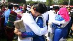 Tangis Bahagia Keluarga dan Perwira TNI-Polri Usai Dilantik