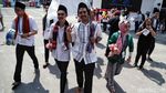 Meriah! Ini Ragam Gaya Penonton Indonesia Open 2019