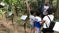 Dia kini sering didatangi wisatawan untuk agrowisata dan eduwisata dari anak sekolah hingga kelompok masyarakat yang ingin belajar di Gubug Lanceng (Gubug Lanceng/Facebook)