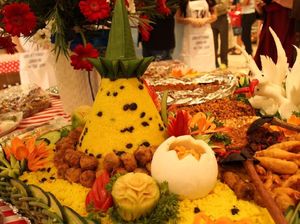 Tumpeng Tandai 70 tahun Hubungan Diplomatik Indonesia dan Amerika