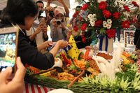 Tumpeng Tandai 70 tahun Hubungan Diplomatik Indonesia dan Amerika.