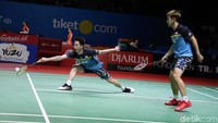 Di gim kedua Kevin/Marcus bermain lebih taktis. Dominasi permainan praktis menjadi milik The Minions di kesempatan kali ini.