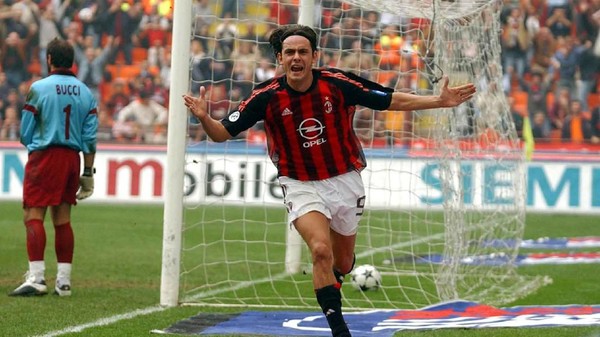Flip-Flop Nomor 9 di AC Milan