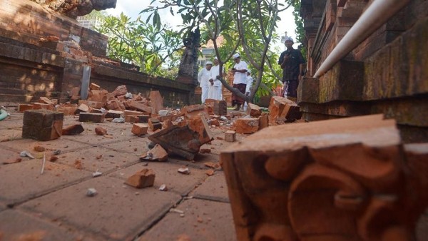 Begini Dampak Kerusakan Gempa M 6 di Bali