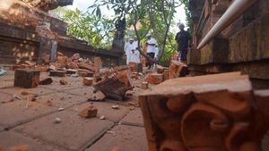 Begini Dampak Kerusakan Gempa M 6 di Bali