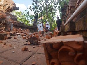 Begini Dampak Kerusakan Gempa M 6 di Bali