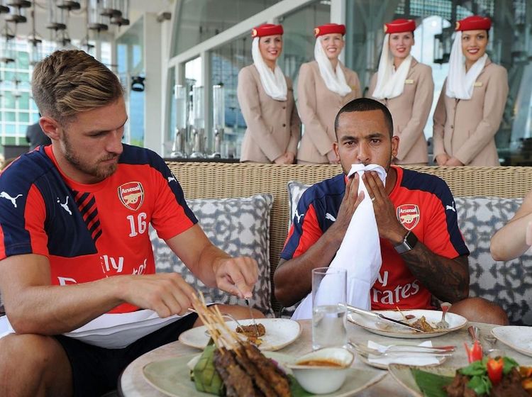 Aaron Ramsey, Pesepakbola Top yang Doyan Pancake dan Beefsteak