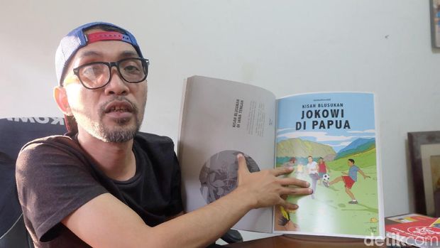 Hari Prast, Sosok di Balik Komik Jokowi dan 'Karya Adalah Doa'