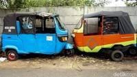 Trasnportasi roda tiga tersebut juga tak mau tinggal diam, Tak hanya merubah bahan bakar, perlahan bajaj juga mulai online.