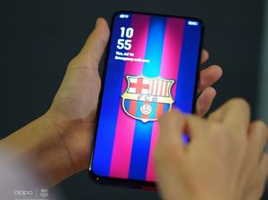 Oppo Reno 10x Zoom Edisi Khusus Barca Akan Masuk Indonesia?