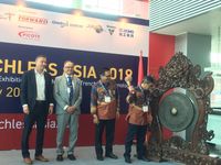 Pameran teknologi konstruksi modern di Jakarta International Expo (Jiexpo)