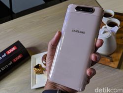 Penampakan Galaxy A80, Ponsel Anyar Samsung Seharga Rp 9,5 Juta