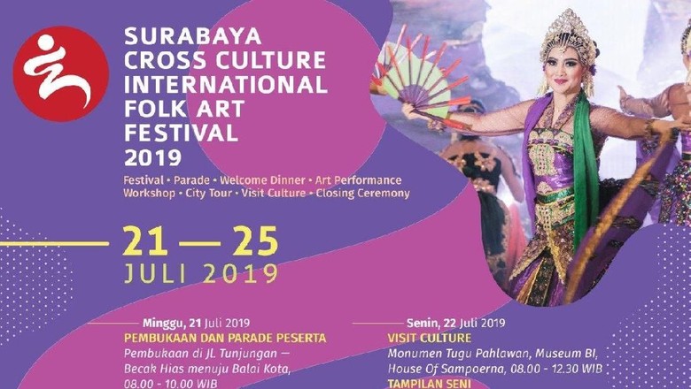 Culture Festival 2019 (dok Pemkot Surabaya) Culture Festival 2019 (dok Pemkot Surabaya)