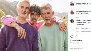 Jonas Brothers. Foto: Instagram