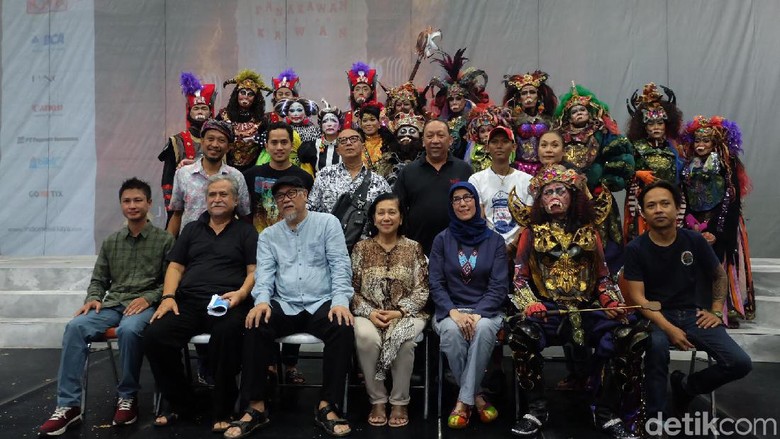Latihan Teater Koma Foto: Agnes/detikHOT Latihan Teater Koma Foto: Agnes/detikHOT