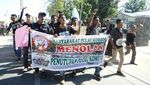 Foto: Ramai-ramai Menolak Penutupan Pulau Komodo
