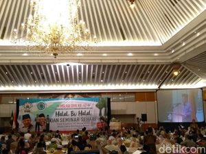 JK Sapa Maruf Amin di Halalbihalal DMI: Ini yang Gantikan Saya