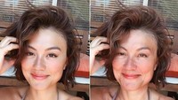 Agenz Mo juga ikut-ikutan mencoba filter yang sedang nge-trend itu. Dok. Ist