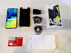 Penampakan Galaxy A80, Ponsel Anyar Samsung Seharga Rp 9,5 Juta