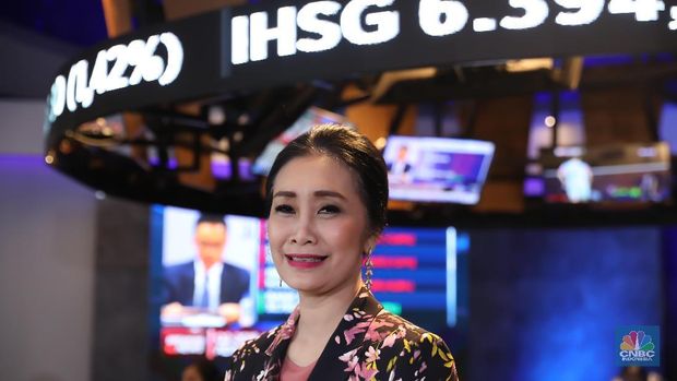 Direktur Konsumer PT.Bank BRI Handayani (CNBC Indonesia/Muhammad Sabki)