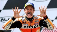 Begini gaya Marc Marquez andai sudah tua nanti. Saat ini, di usia 26 tahun, Marquez sudah menjuarai 7 gelar juara dunia. Berapa gelar yang ia kumpulkan saat sudah menginjak 50 tahun nanti? (Foto: Istimewa)