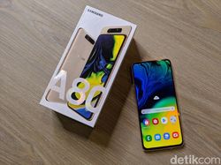 Penampakan Galaxy A80, Ponsel Anyar Samsung Seharga Rp 9,5 Juta