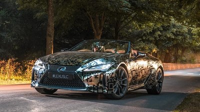 Lexus LC Convertible Siap Mengaspal